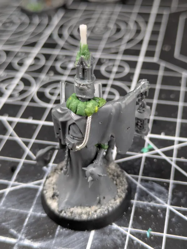 Eusèbe de Montscène - Warrior Priest - back view